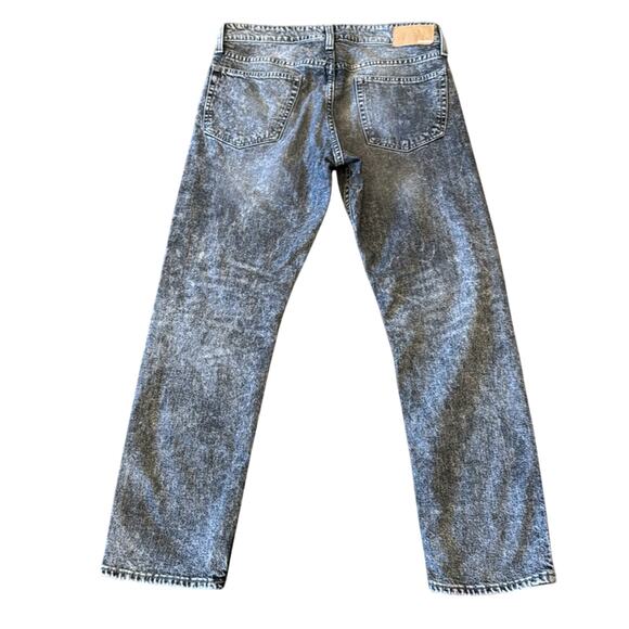 Bonobos Men's Slim Gray Acid Wash Jeans Size 31x30 - Picture 3 of 9